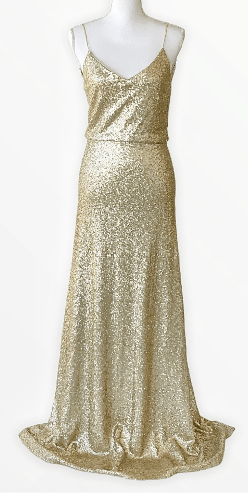 Jules Sequin Blouson Gown Simply Borrowed Dresses