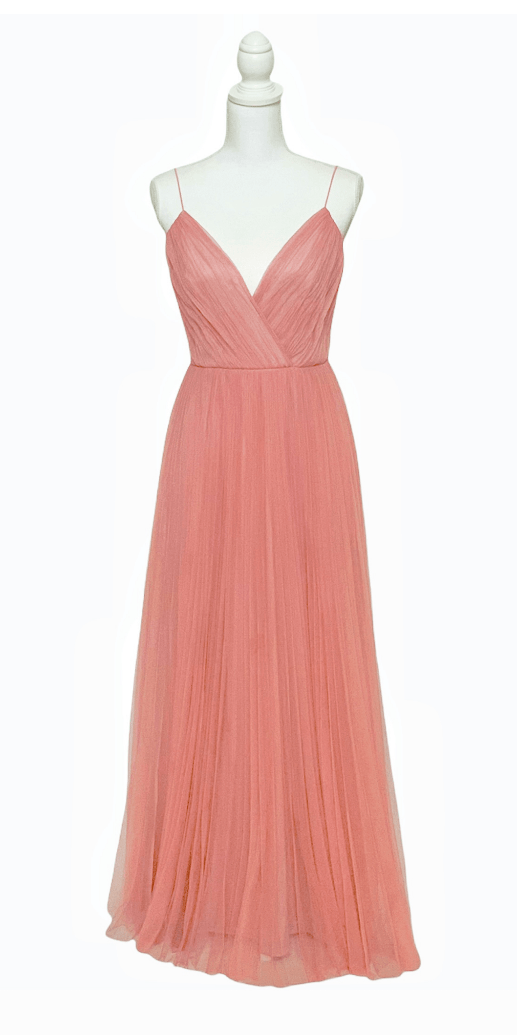 Cami Pleated Tulle Maxi Dress Simply Borrowed Dresses