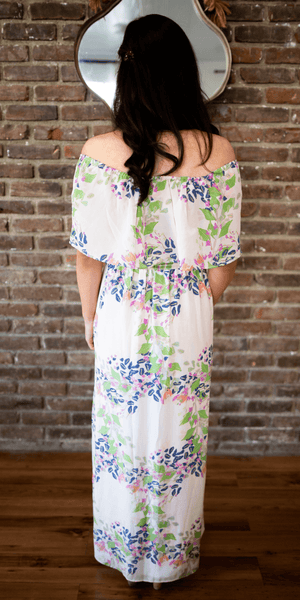 Faithful Floral Maxi Dress - Simply Borrowed Dresses
