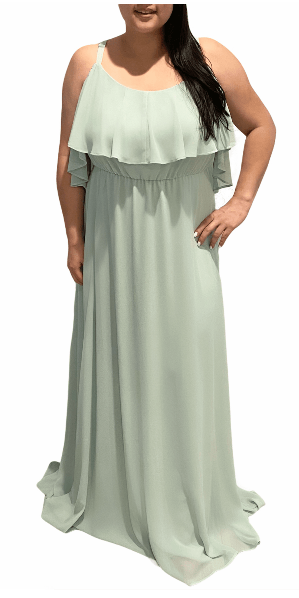 Cold Shoulder Formal Gown - Simply Borrowed Dresses