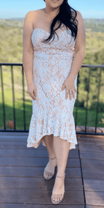 Cleo Lace Midi Dress - Simply Borrowed Dresses