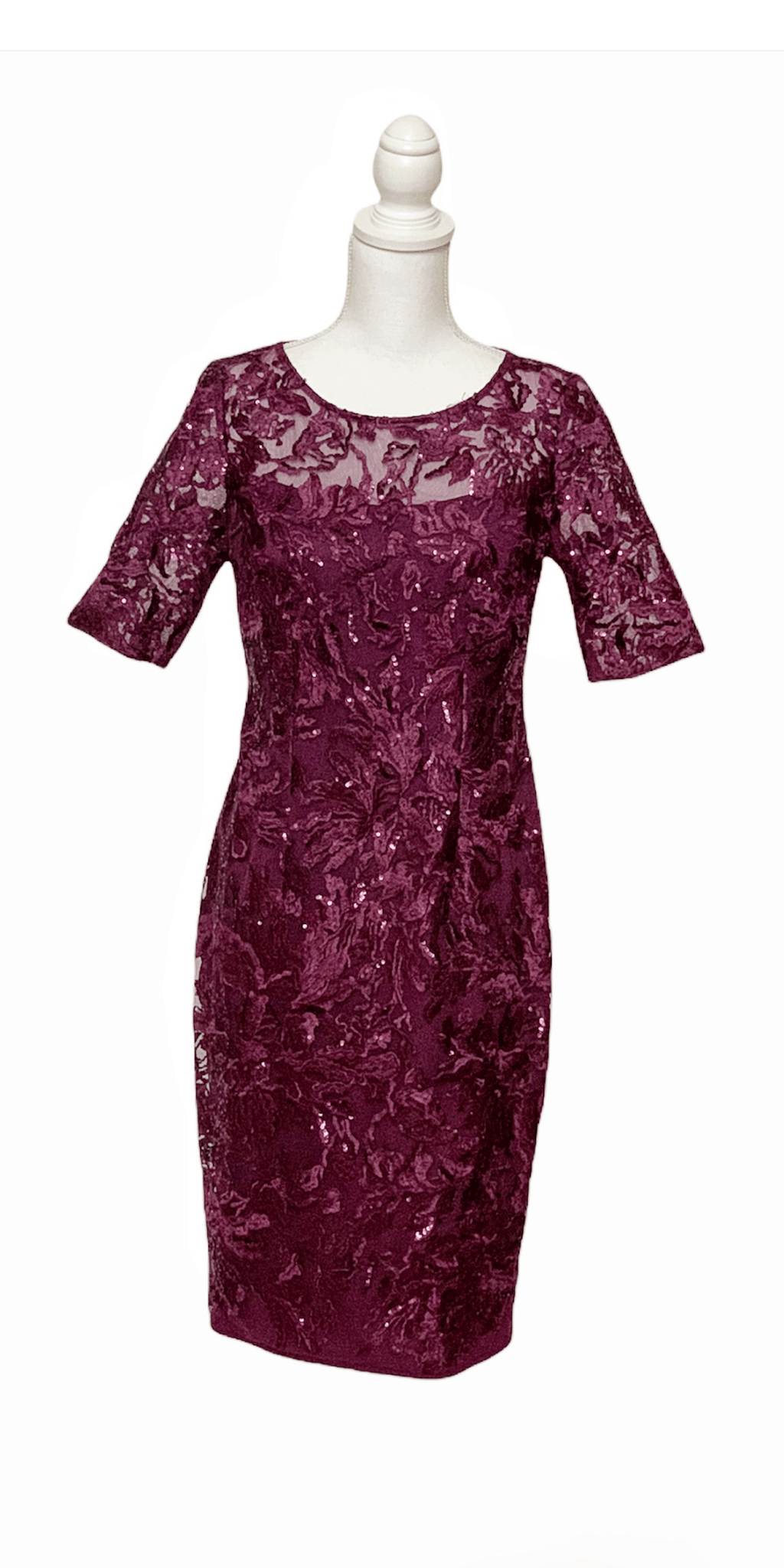 Rosette Shift Dress - Simply Borrowed Dresses