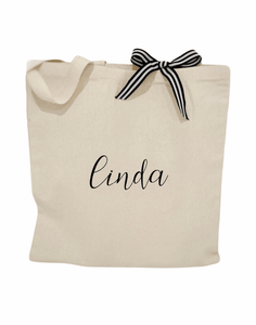 Customized Canvas Totes - Simply Borrowed Dresses