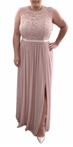 Lace Long Bridesmaid Dress - Simply Borrowed Dresses