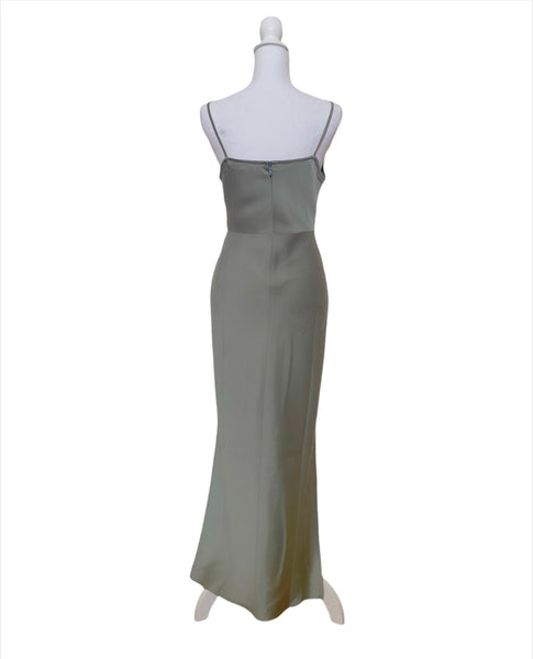 Cali Satin Charmeuse Midi Dress - Simply Borrowed Dresses