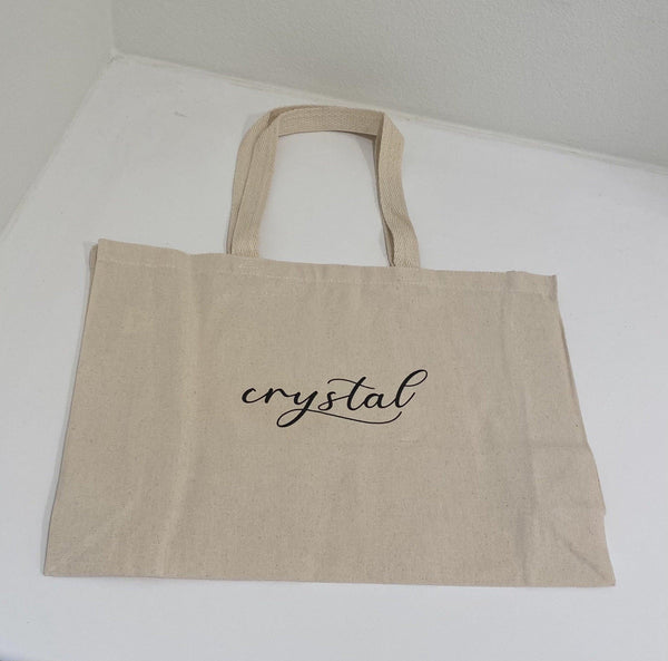 Customized Canvas Totes with Full Gusset - Simply Borrowed Dresses